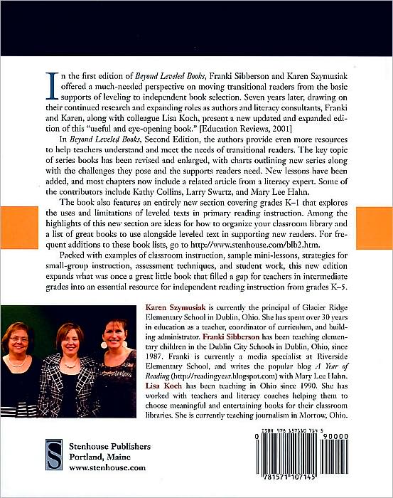 Beyond Leveled Books 2nd Edition: Supporting Early and Transitional Readers in Grades K-5