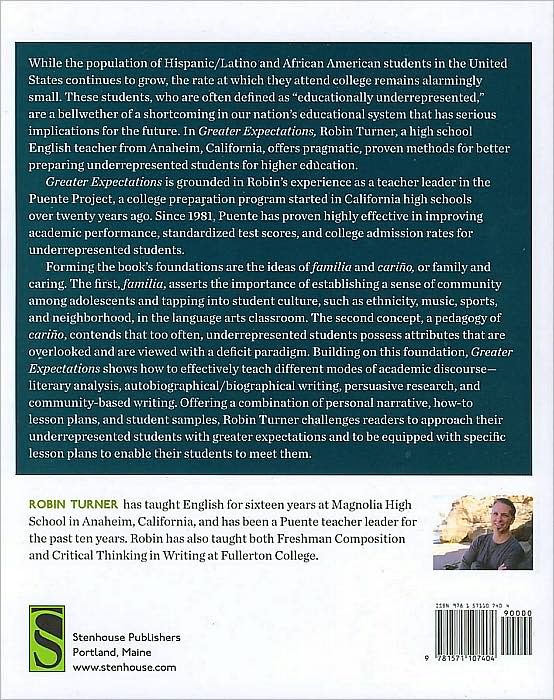 Greater Expectations: Teaching Academic Literacy to Underrepresented Students