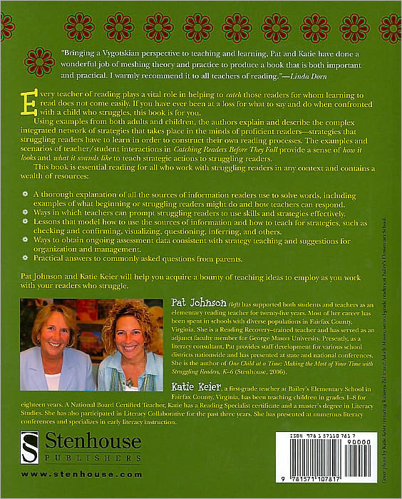 Catching Readers Before They Fall: Supporting Readers Who Struggle, K-4