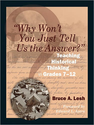 ''Why Won't You Just Tell Us the Answer?''