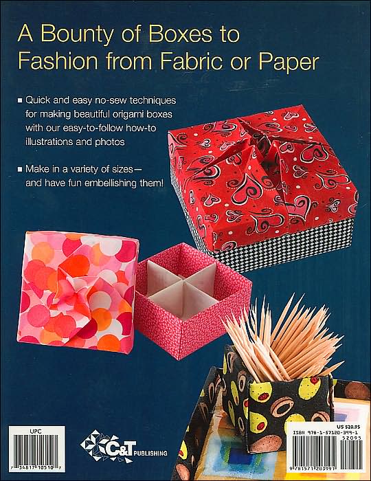 Fun with Folded Fabric Boxes: All No-Sew Projects, Fat-Quarter Friendly, Elegance in Minutes