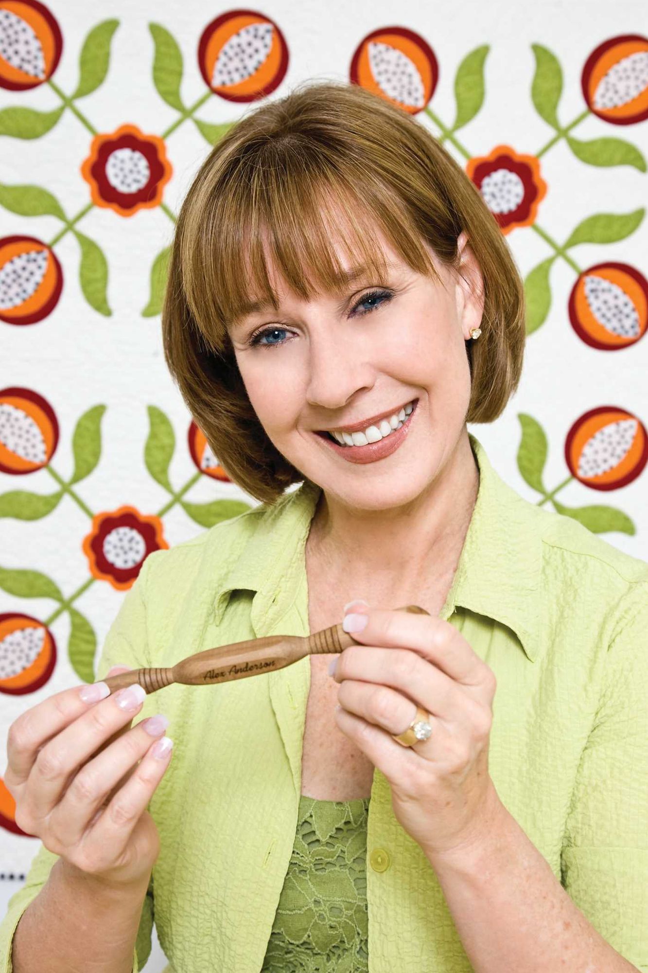 Alex Anderson's 4-in-1 Essential Sewing Tool: Includes Seam Ripper, Stiletto, Presser, and Turner