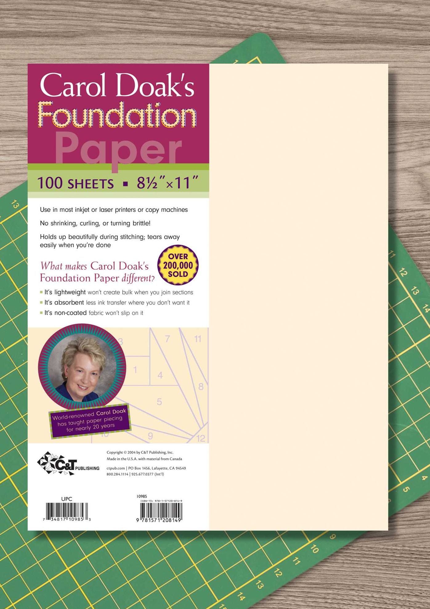 Carol Doak's Foundation Paper