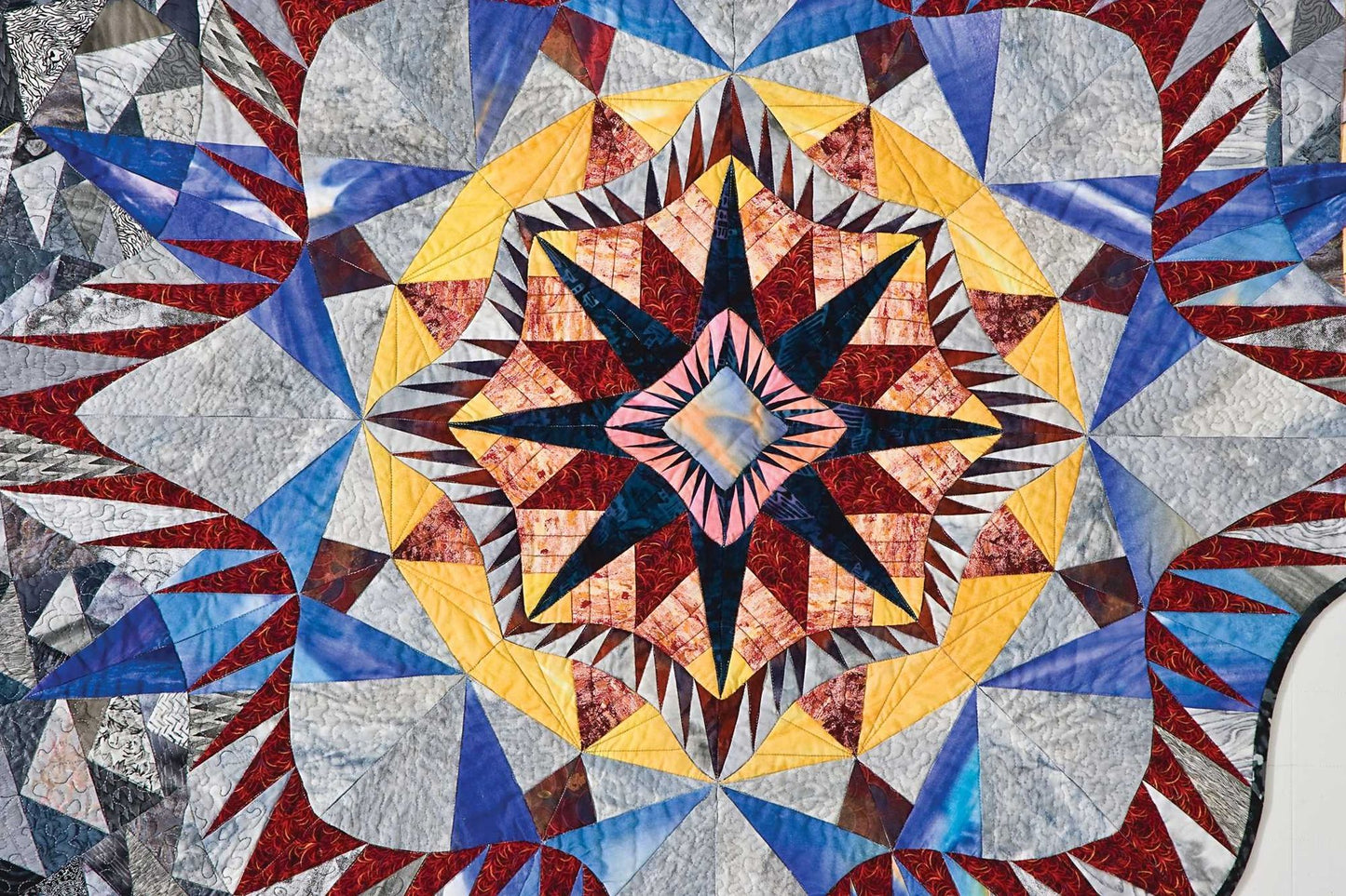 Flying Colors: Design Quilts with Freeform Shapes & Flying Geese; 5 Paper-Pieced Projects, Full-Size Foundations