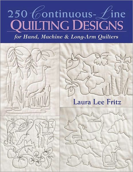 250 Continuous-Line Quilting Designs: For Hand, Machine & Longarm Quilters (PagePerfect NOOK Book)
