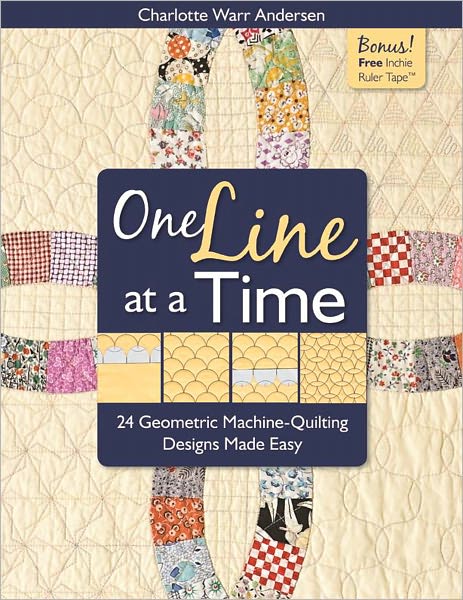 One Line at a Time: 24 Geometric Machine-Quilting Designs Made Easy