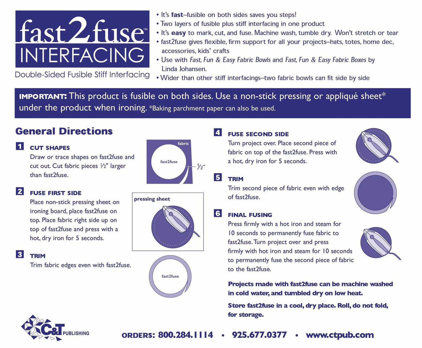 fast2fuse HEAVY Craft Pack 15 x 18