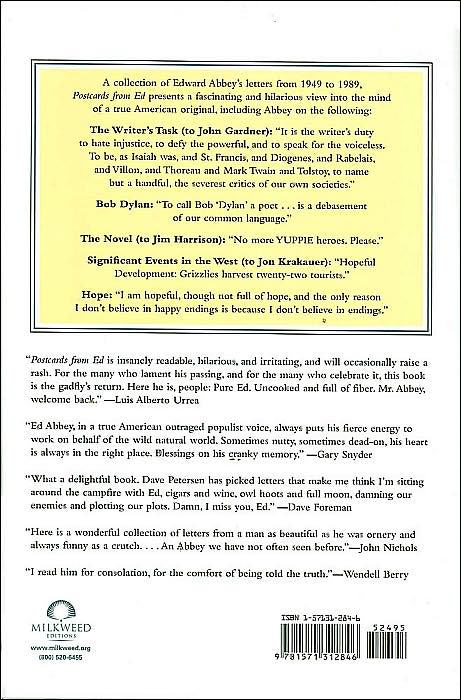 Postcards from Ed: Dispatches and Salvos from an American Iconoclast