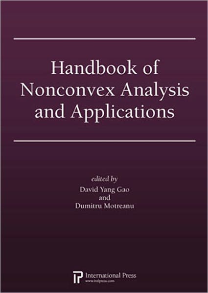 Handbook of Nonconvex Analysis and Applications