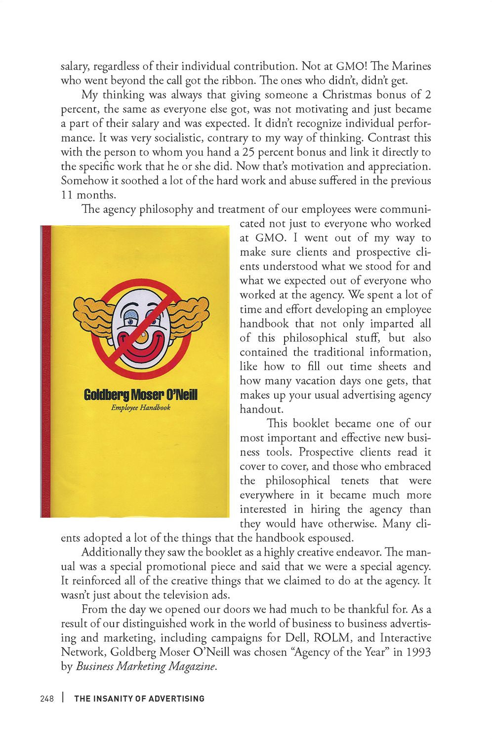The Insanity of Advertising: Memoirs of a Mad Man