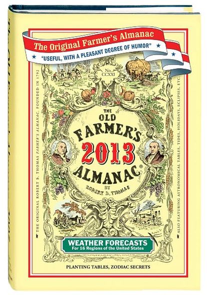 The Old Farmer's Almanac 2013