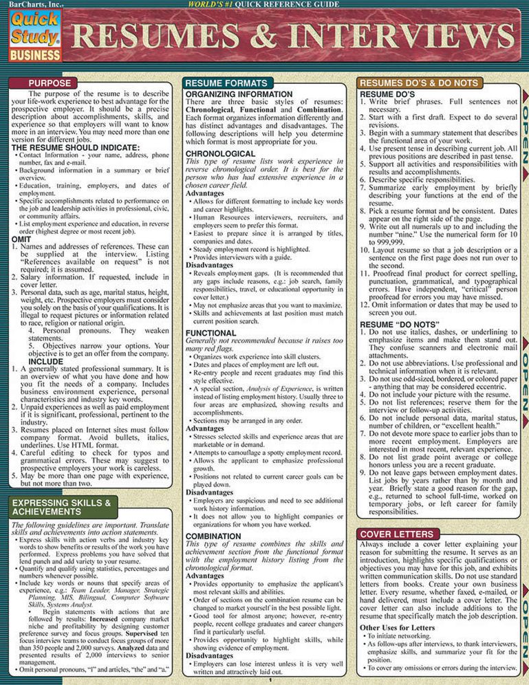 Resumes & Interviews