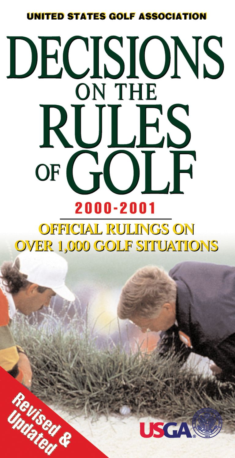 Decisions on the Rules of Golf 2000-2001
