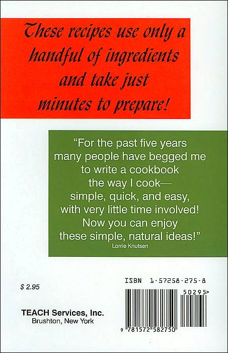 Quick-n-Easy Natural Recipes