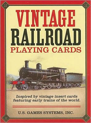 Vintage Railroad Card Game