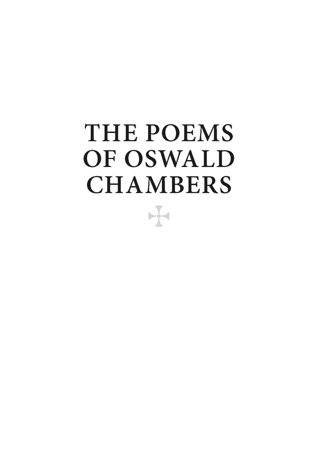Oswald Chambers, Abandoned to God
