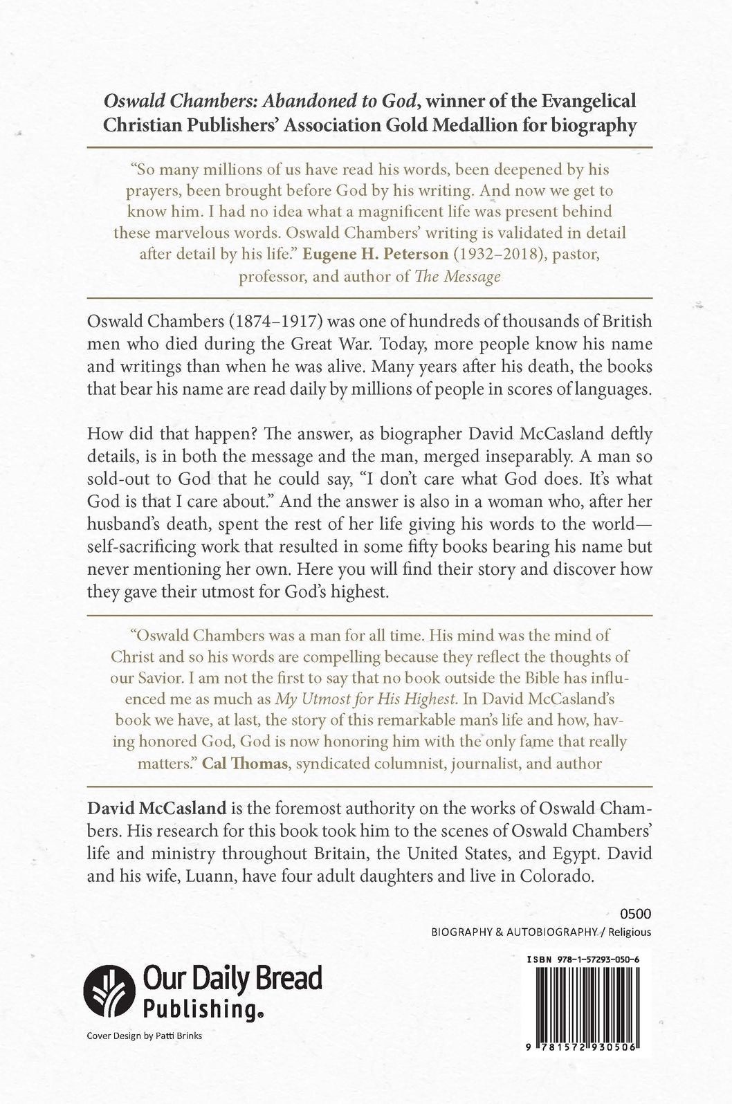 Oswald Chambers, Abandoned to God