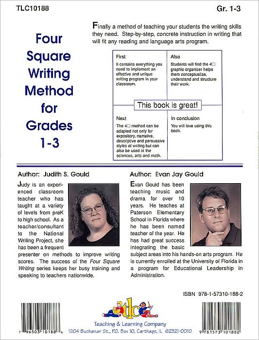 Four Square Writing Method: A Unique Approach to Teaching Basic Writing Skills, Grades 1-3