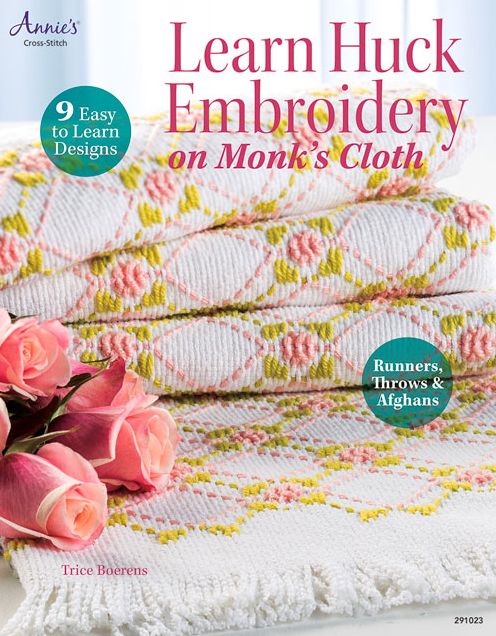 Learn Huck Embroidery on Monk's Cloth