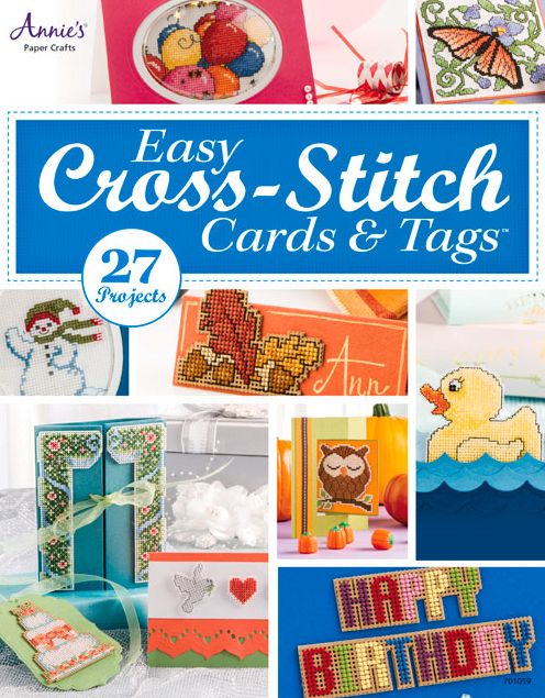 Easy Cross-Stitch Cards & Tags
