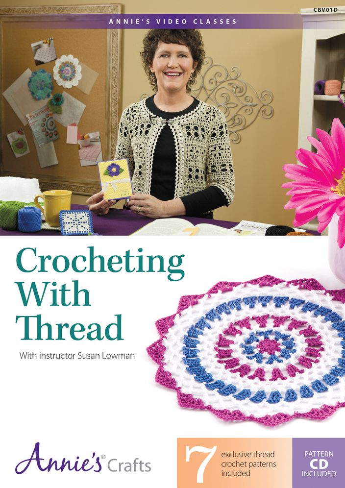 Crocheting with Thread: With Instructor Susan Lowman
