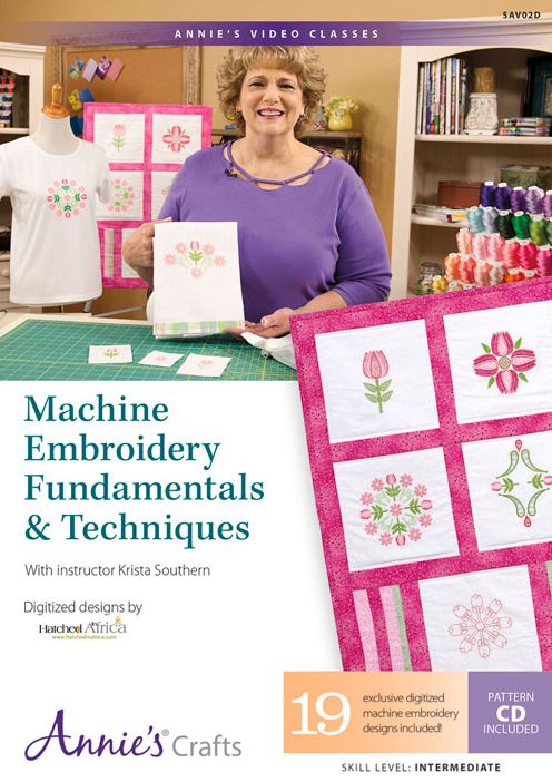 Machine Embroidery Fundamentals & Techniques: With Instructor Krista Southern