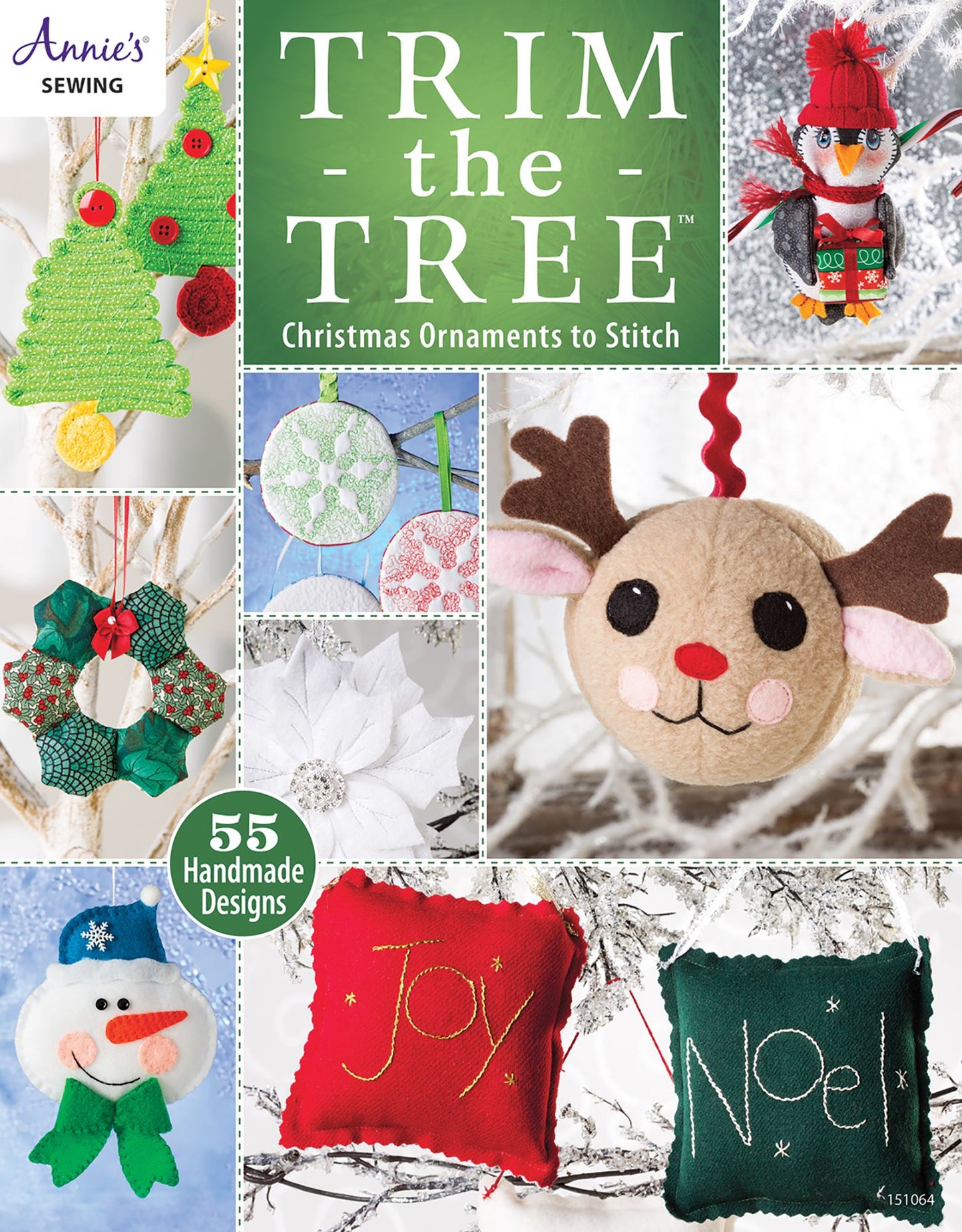 Trim the Tree: Christmas Ornaments to Stitch