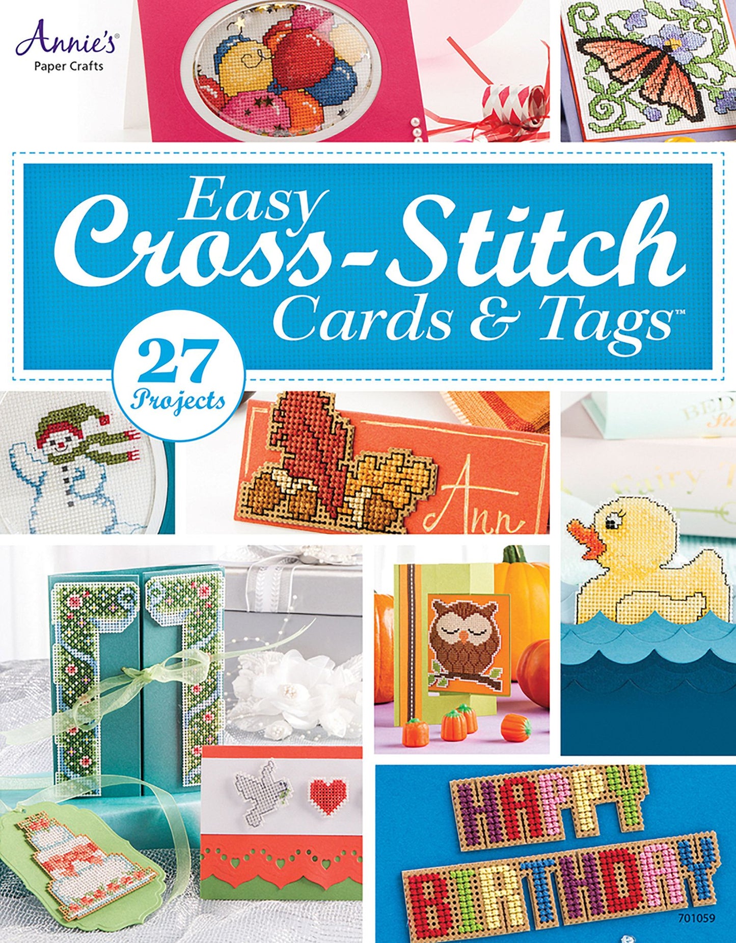 Easy Cross-Stitch Cards & Tags