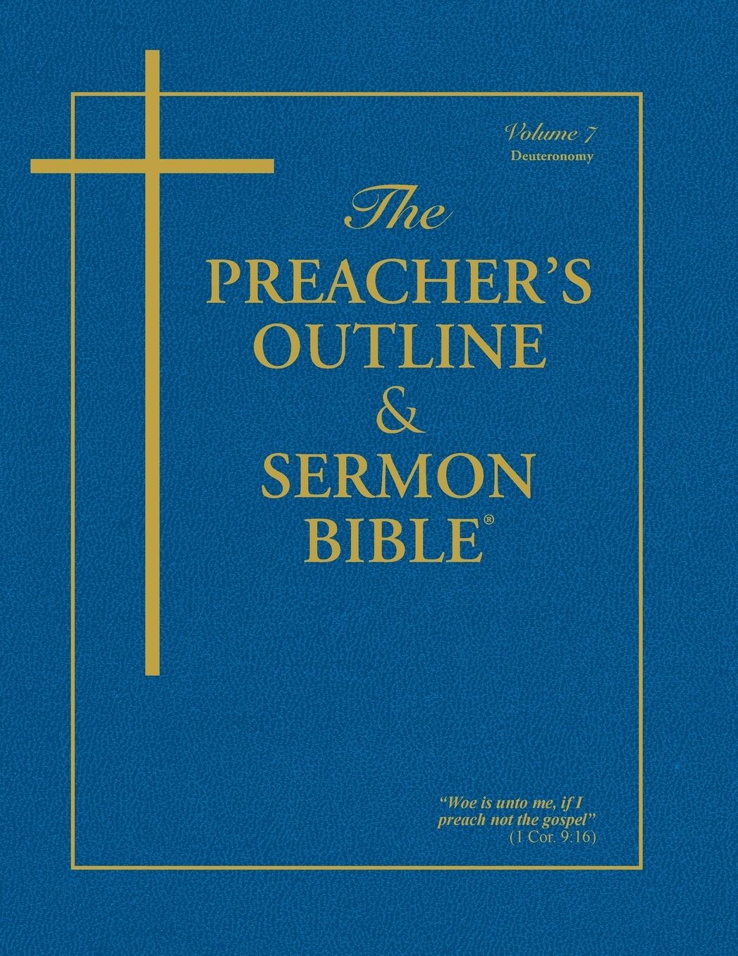 Preacher's Outline and Sermon Bible: Deutoronomy