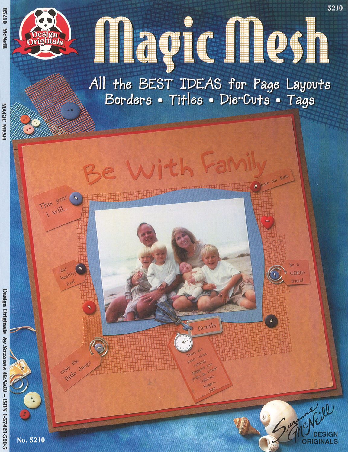 Magic Mesh: All the best ideas for page layouts borders titles die cuts tags