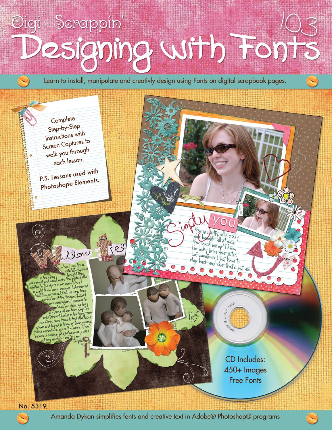 Digi-Scrappin' 103 Fonts