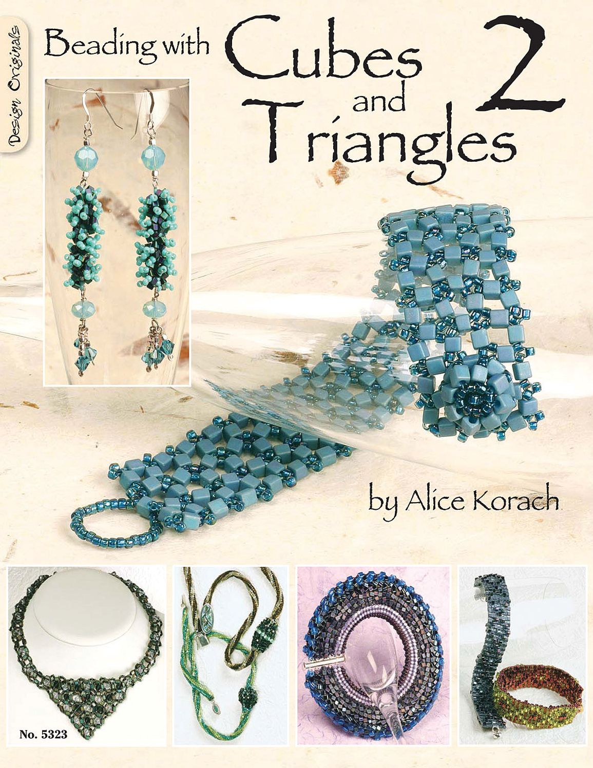 Beading With Cubes And Triangles 2