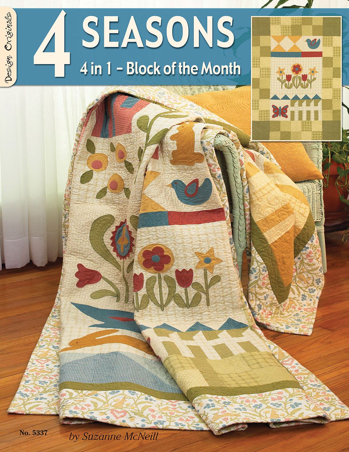 Four Seasons-Block Of The Month L: 4-in-1, Block of the Month