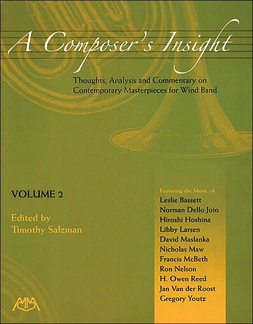 A Composer's Insight, Volume 2