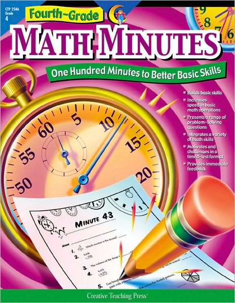 Fourth-Grade Math Minutes: One Hundred Minutes to Better Basic Skills