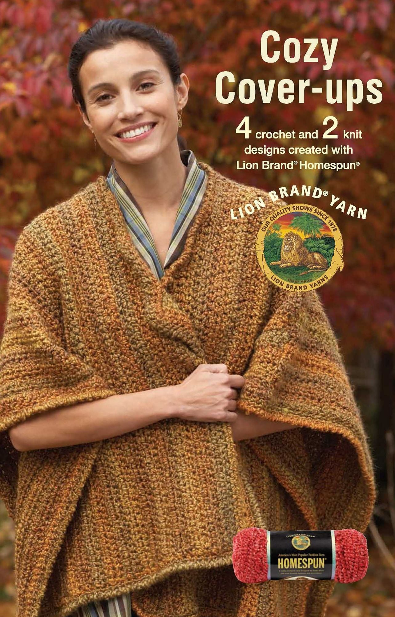 Cozy Cover-ups featuring Lion Brand Homespun