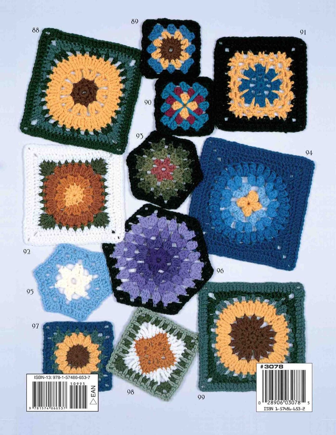 99 Granny Squares To Crochet (Leisure Arts #3078)