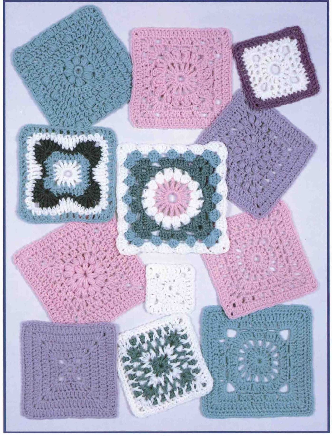 99 Granny Squares To Crochet (Leisure Arts #3078)