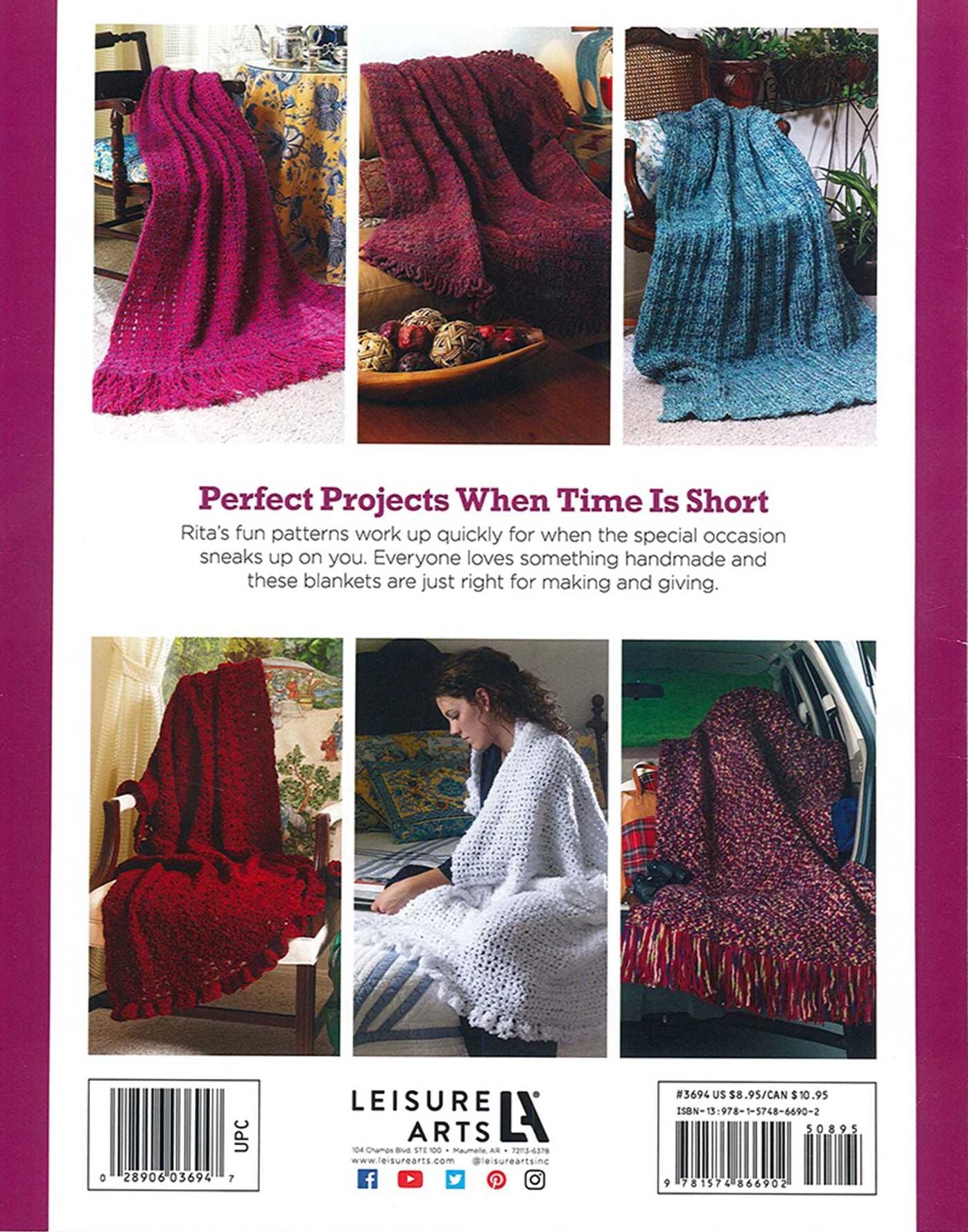 48-Hour Afghans (Leisure Arts #3694)