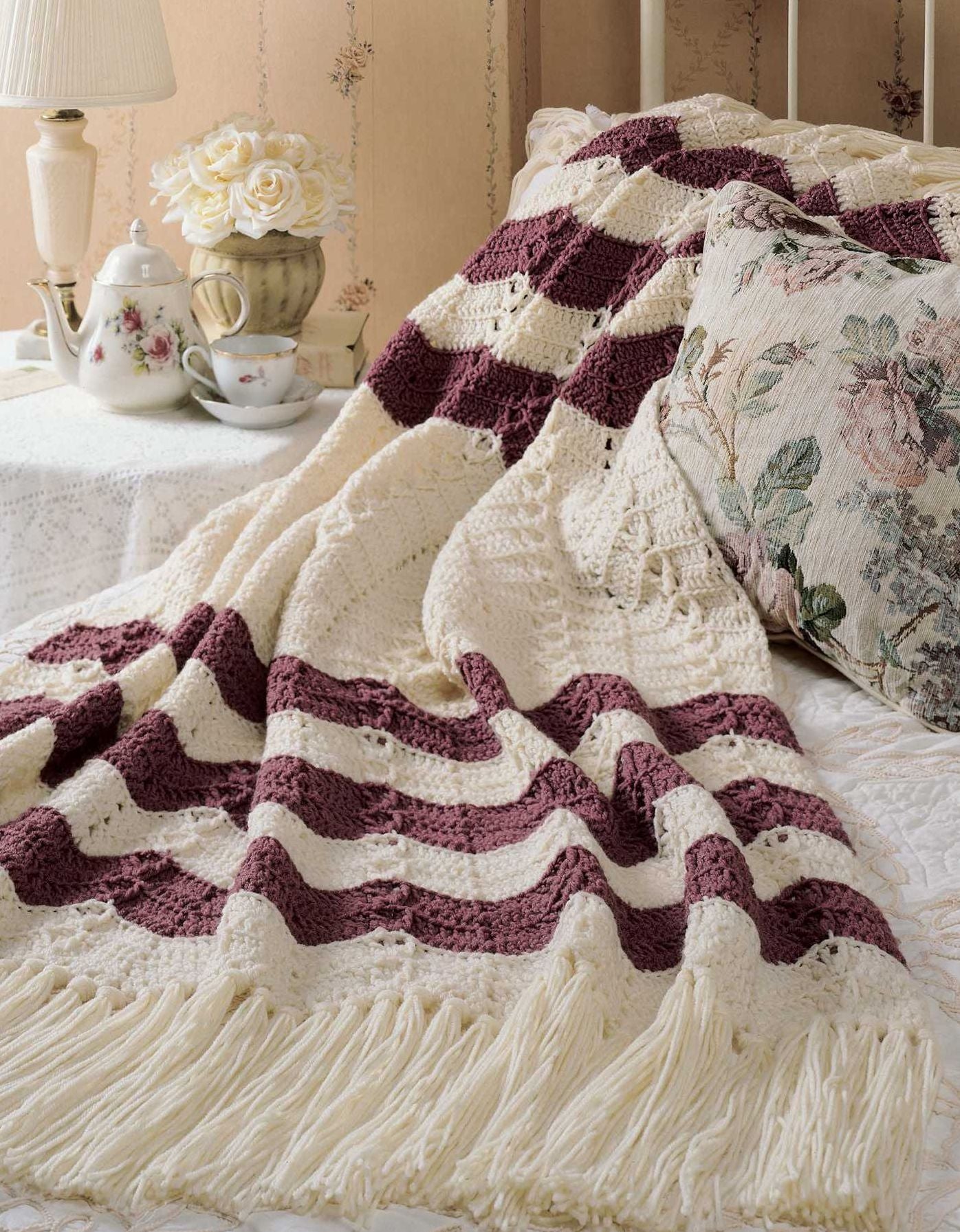 40 Favorite Ripple Afghans (Leisure Arts #3338)