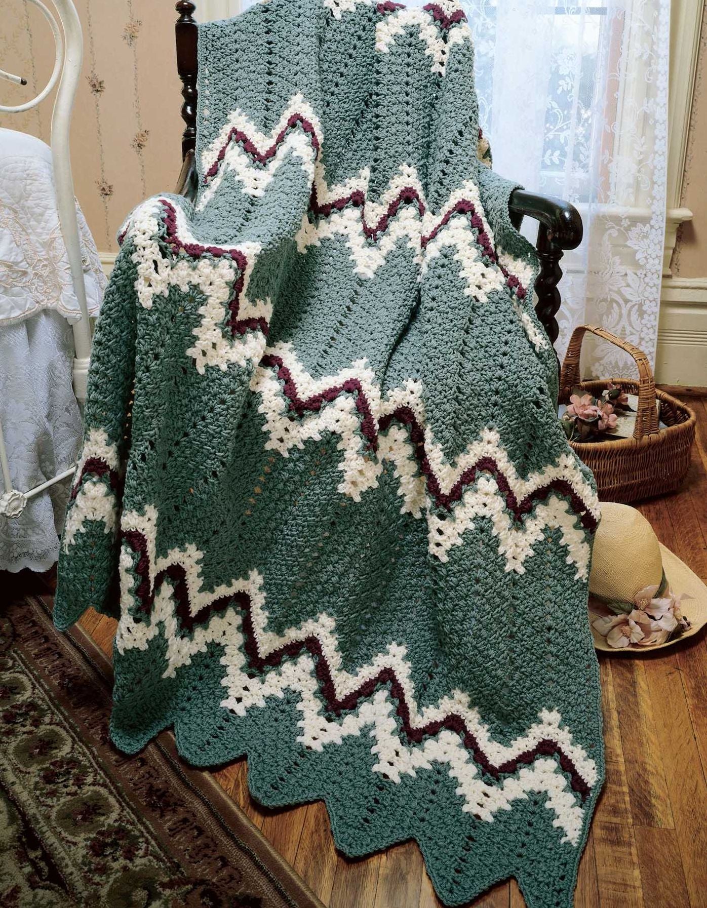40 Favorite Ripple Afghans (Leisure Arts #3338)