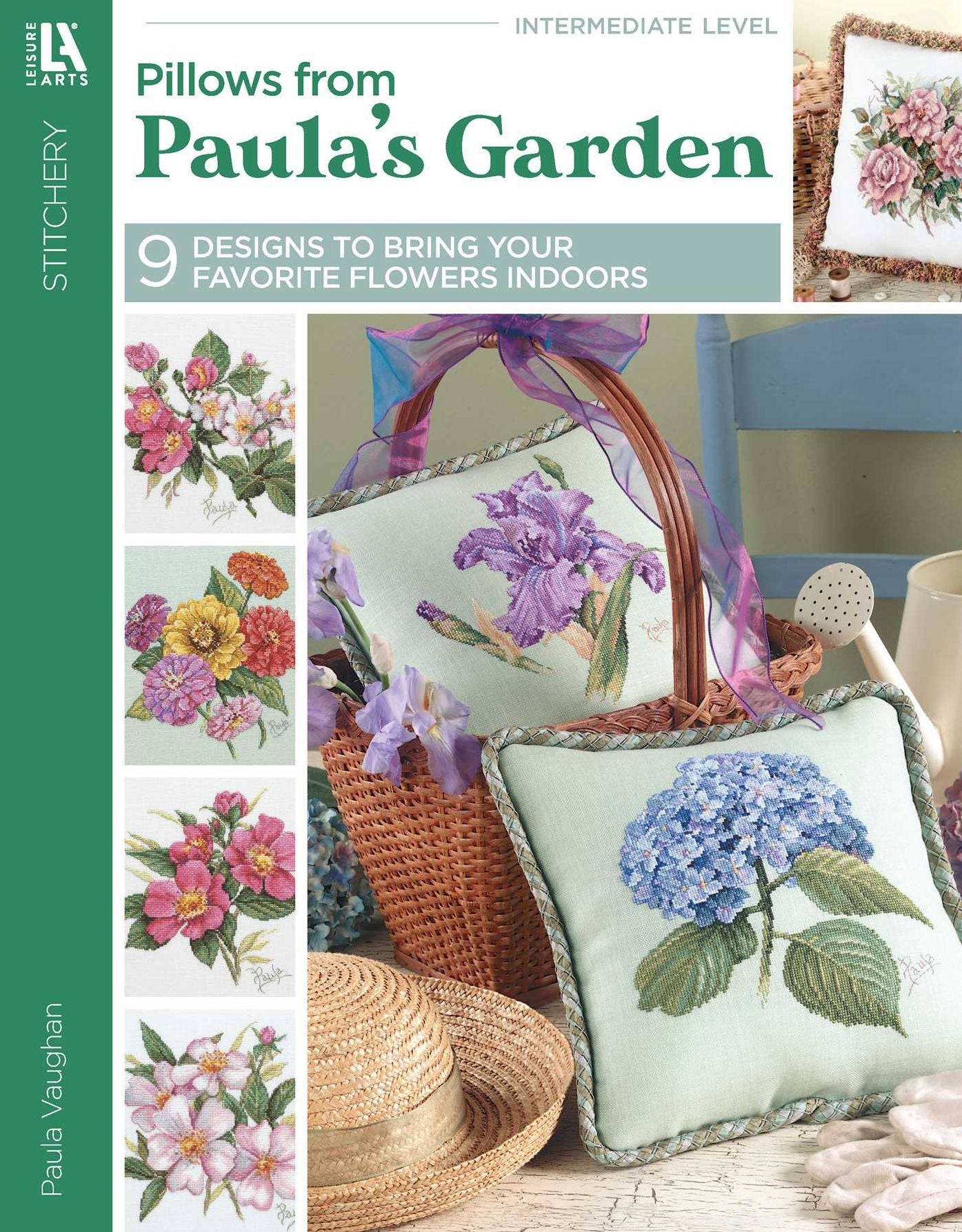Pillows from Paula's Garden (Leisure Arts #3493)