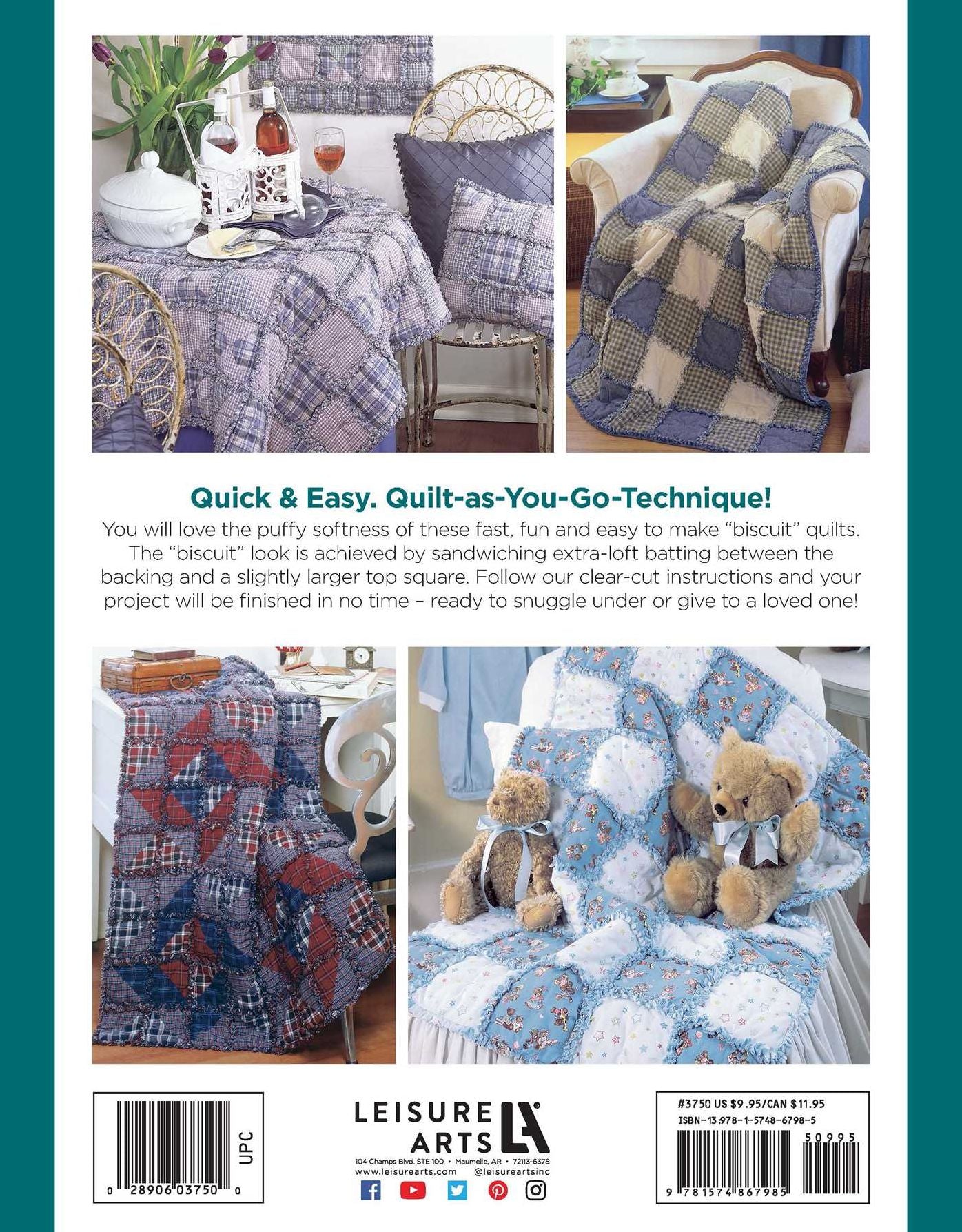 Made from Scratch Biscuit Quilts (Leisure Arts #3750)