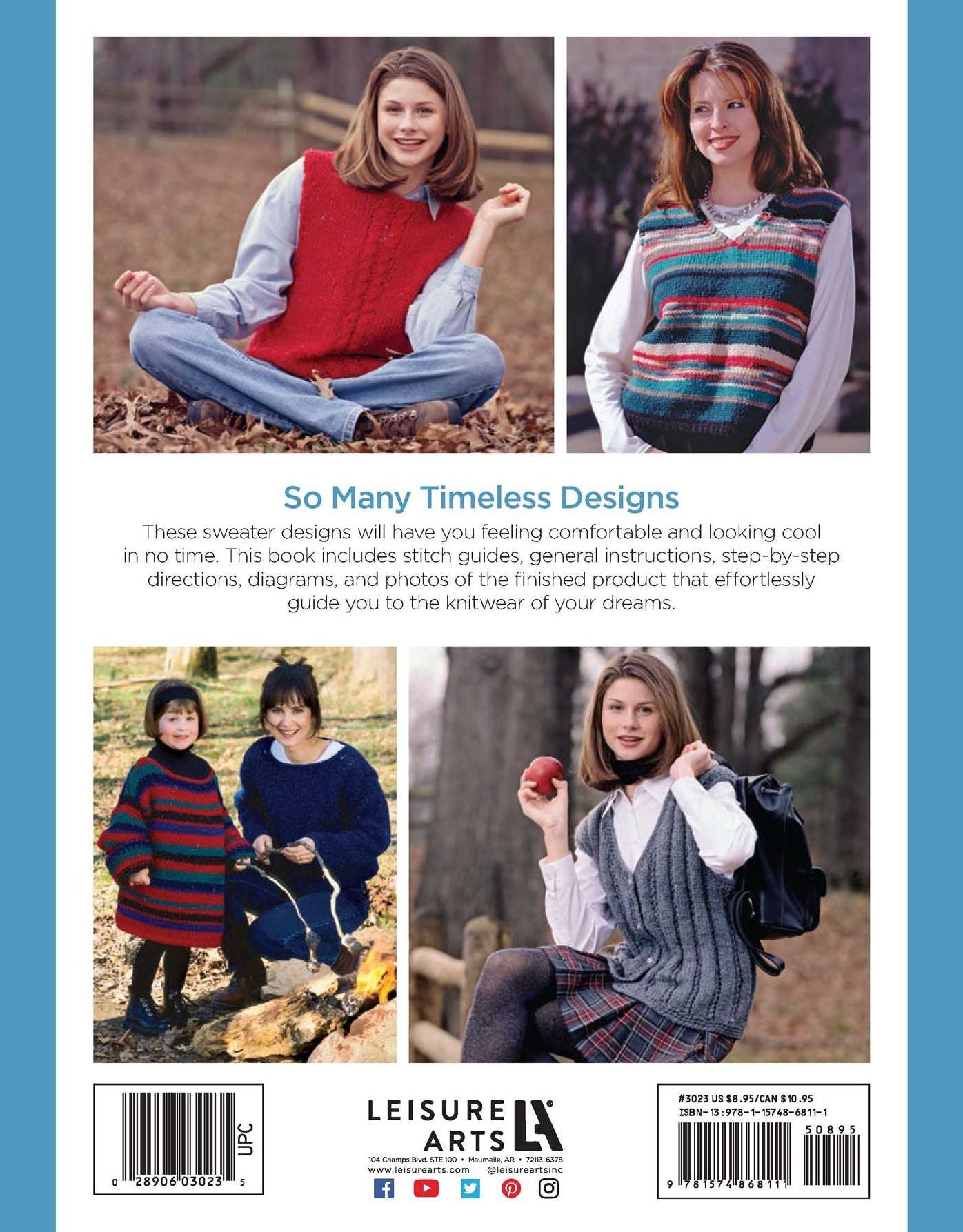 The Big Book Of Quick Knit Sweaters (Leisure Arts #3023)