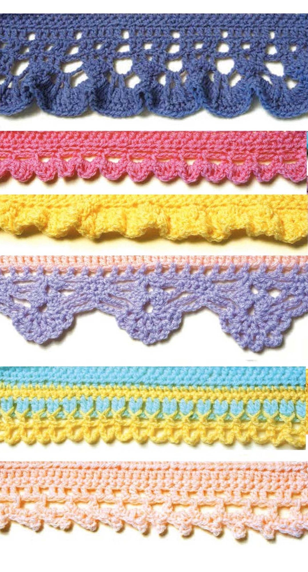 50 Crocheted Afghan Borders