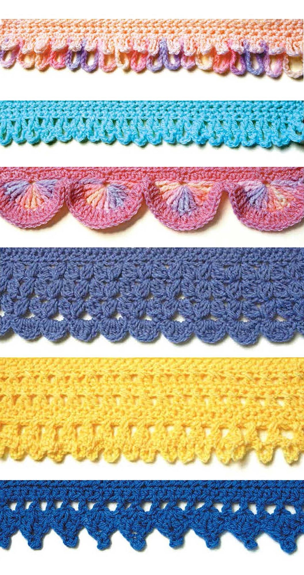 50 Crocheted Afghan Borders