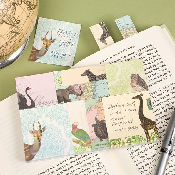 Animals Sticky Notes Set