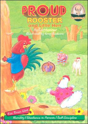 Proud Rooster and Little Hen