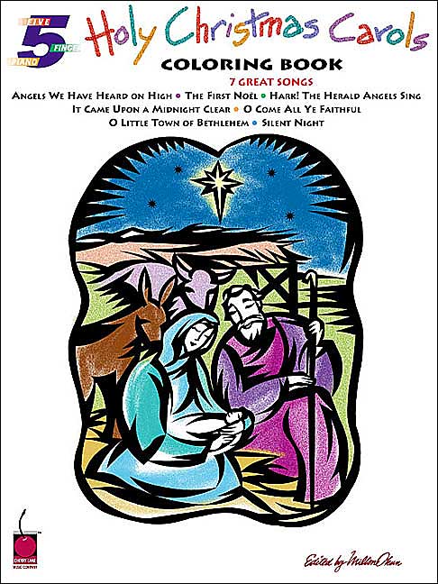 Holy Christmas Carols Coloring Book