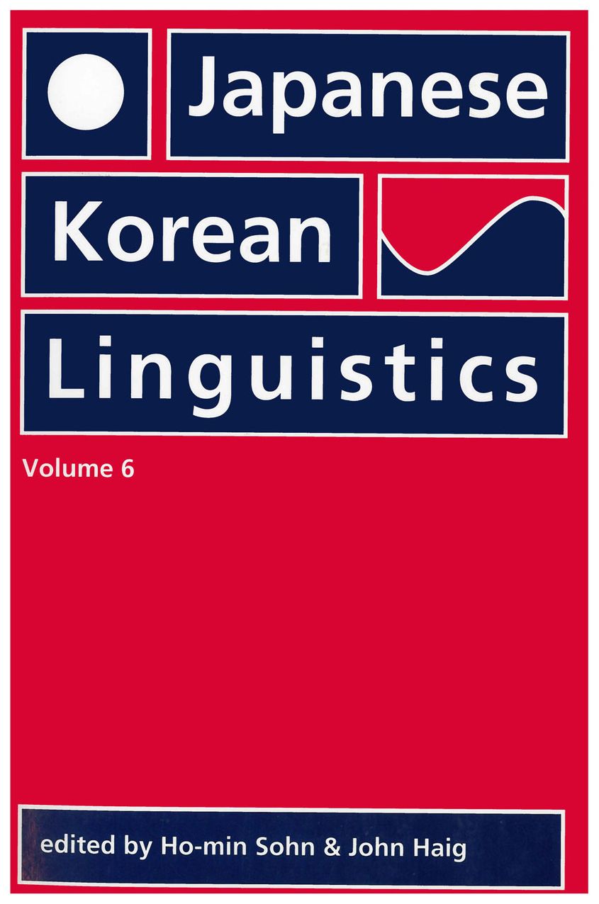 Japanese - Korean Linguistics